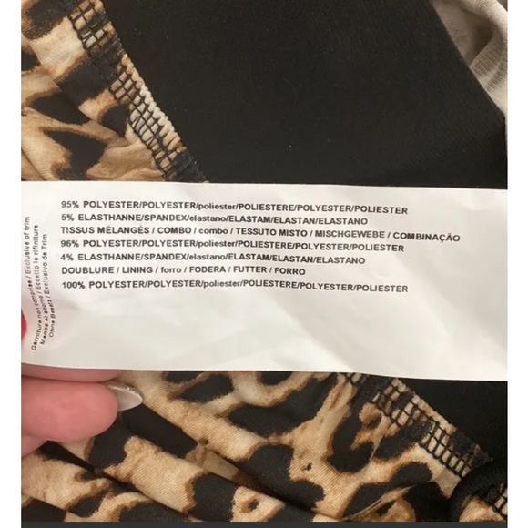 NEW Joseph Ribkoff Animal Cheetah Print Jogger Pant - Picture 6 of 8